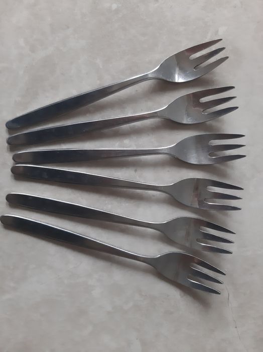 Widelce deserowe 6szt, wys 15 cm