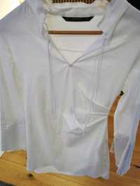 Bluzka koszulowa biała oryginalna