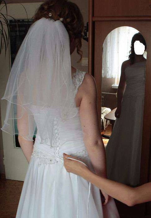 Suknia ślubna, GRATIS nowa wizytowa sukienka