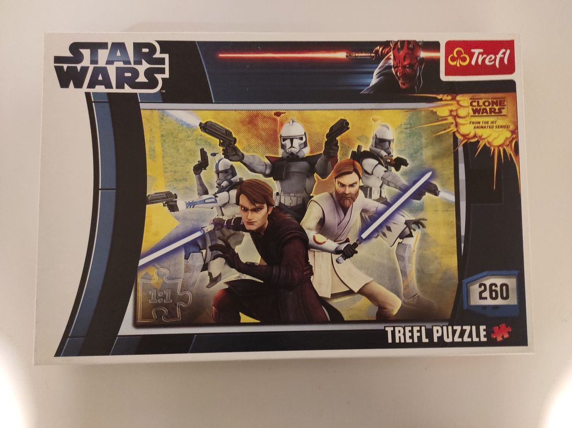 Puzzle Star Wars Clone Wars - Trefl, 260 szt.,