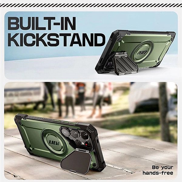 Etui Supcase UB XT Mag na Samsung Galaxy S25 Ultra - oliwkowy