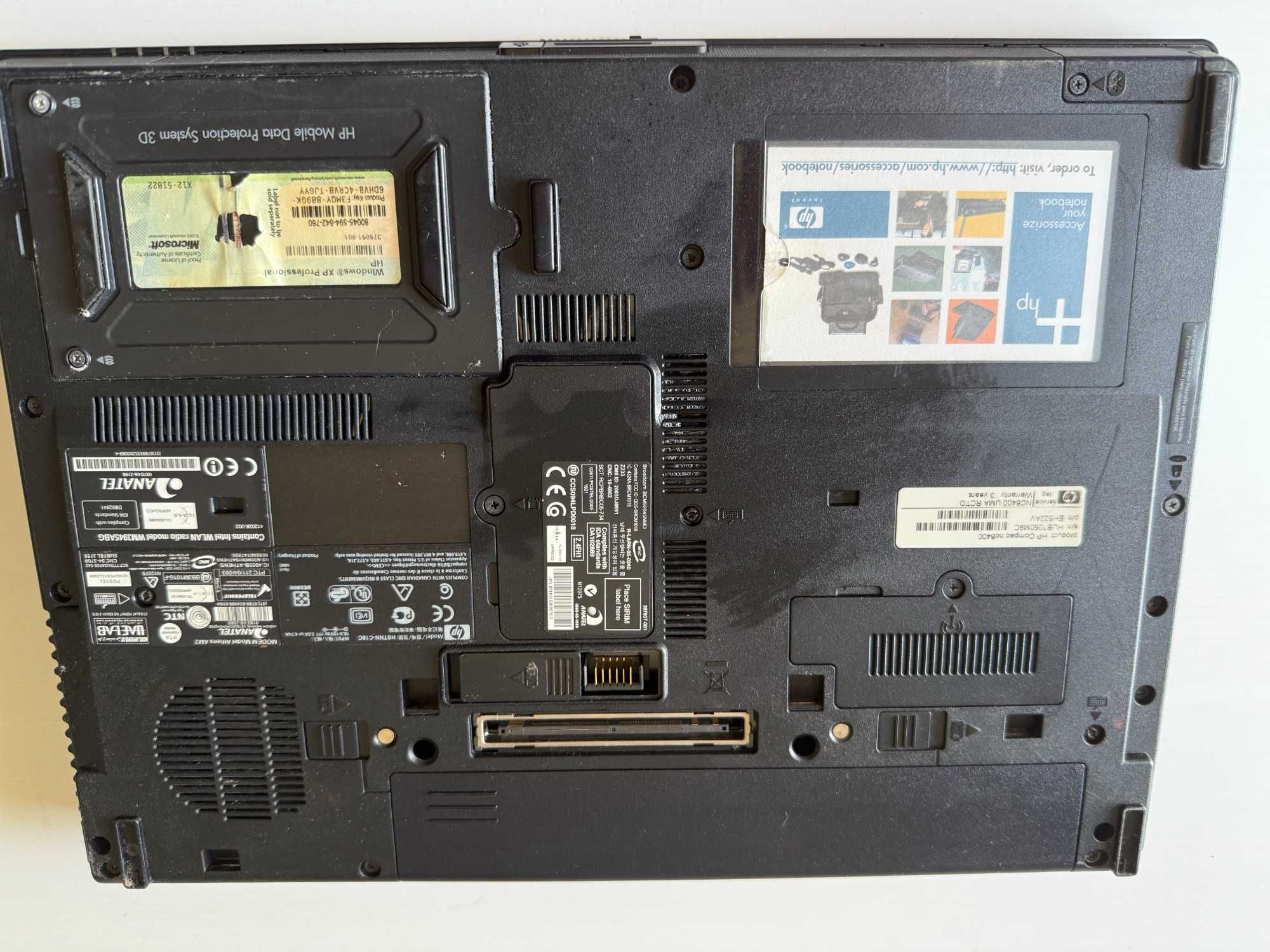 PC Notebook HP Compaq nc6400 p/Peças
