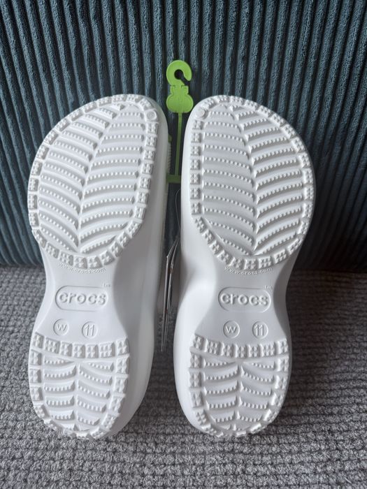 Klapki damskie Crocs Classic Platform r. 42-43 11 NOWE Białe