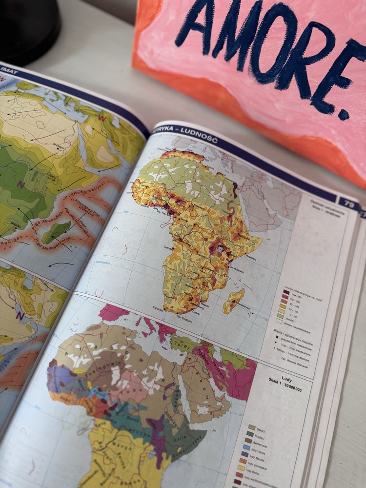 Atlas geograficzny, goeografia, atlas świata, mapa, mapy