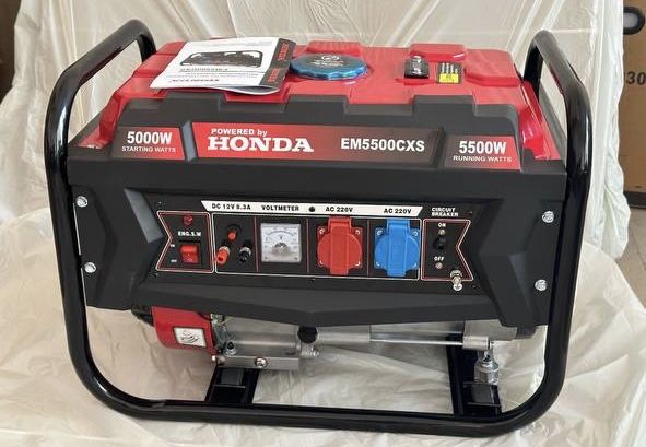 Хонда 5500 генератор Honda однофазный 5.5 квт