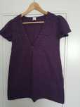 Sweter bluzka tunika camaieu fioletowa L