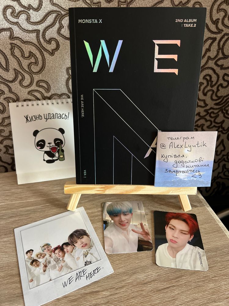 Продаж kpop альбомів різні групи MONSTA X WAYV SUPERM