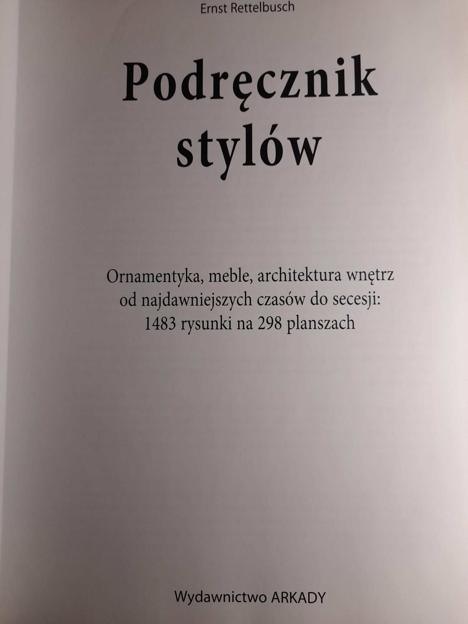 Podręcznik stylów E. Rettelbusch