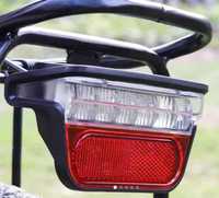 E-bike, skuter, motor światło tylna lampka rowerowa 12V 24V 36V 48V