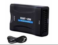Konwerter Euro SCART do HDMI magnetowid DVD video