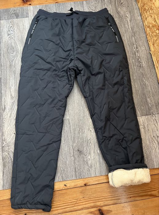 Теплі чоловічі спортивні штани , зимові штани на хутрі XL/XXL