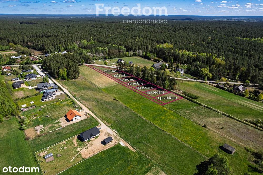 1331 i 2125 m2 * Malownicze * blisko Białegostoku
