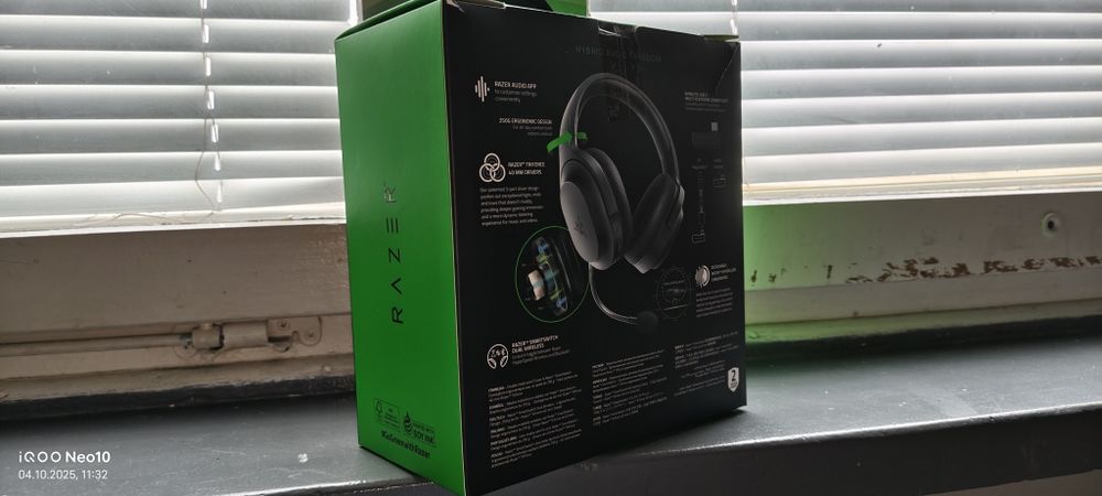 RAZER BARRACUDA X w czarny kolorze