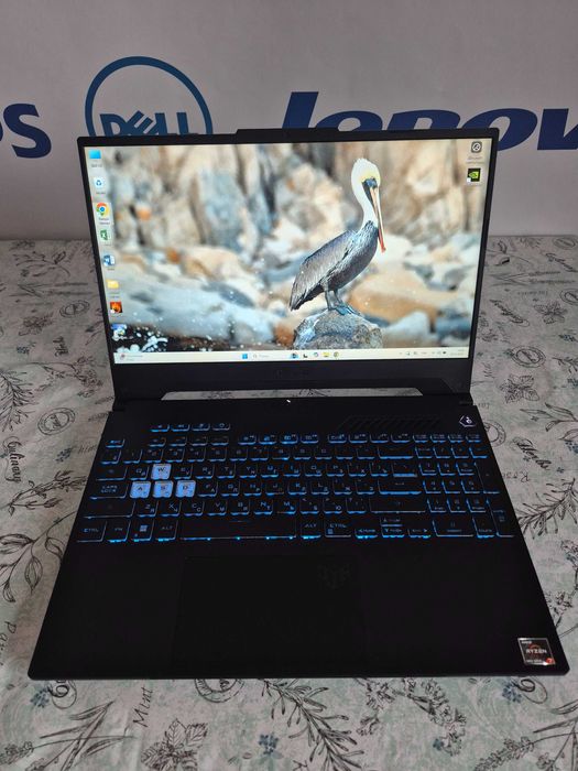 ASUS A15-TUF507RR, R7-6800H,RAM 16ГБ,SSD 512ГБ,RTX 3070 8ГБ TGP 140 ВТ