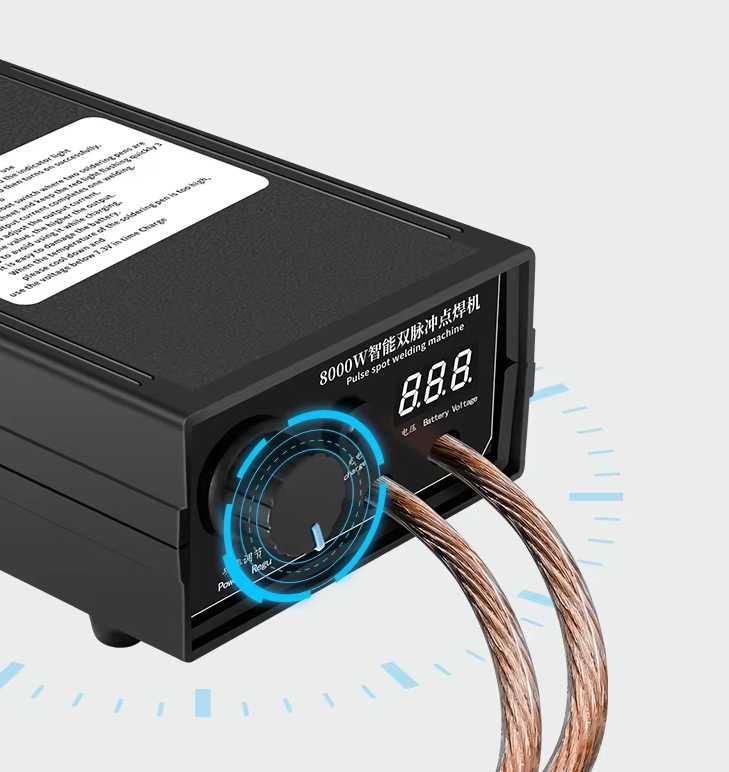 Zgrzewarka Punktowa 100-240V  8000W 1200A (wersja pedalowa)