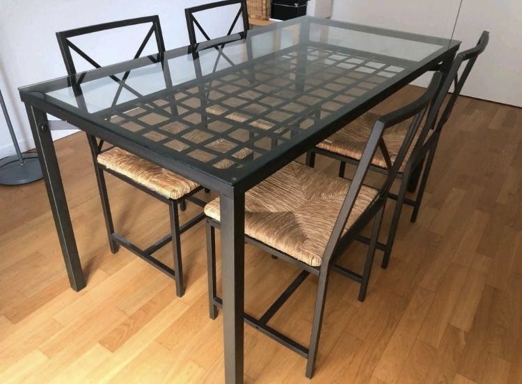 Stół i 6 krzeseł Ikea