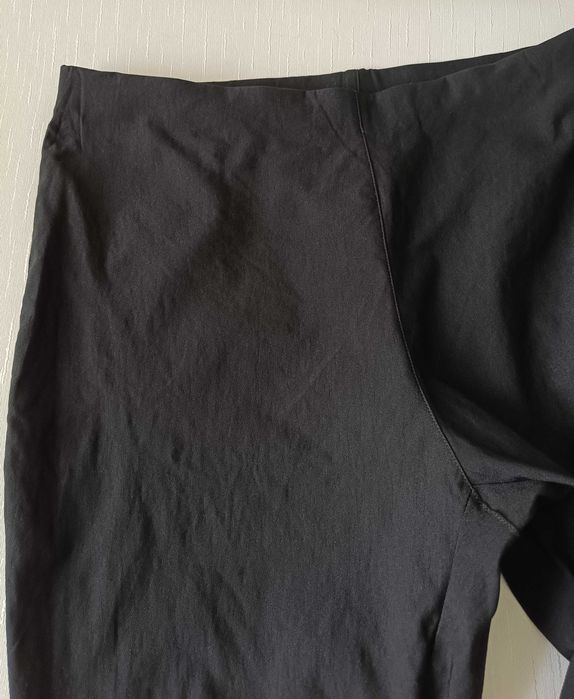 р 20 / євро 48 / 54-56 чорні шорти капрі бриджі стрейчеві великі батал