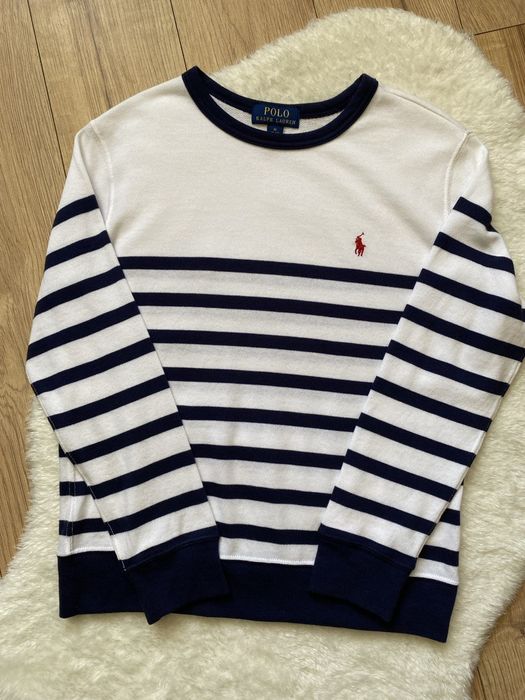 Polo Ralph Lauren на хлопця.Світшот с принтом в смужку