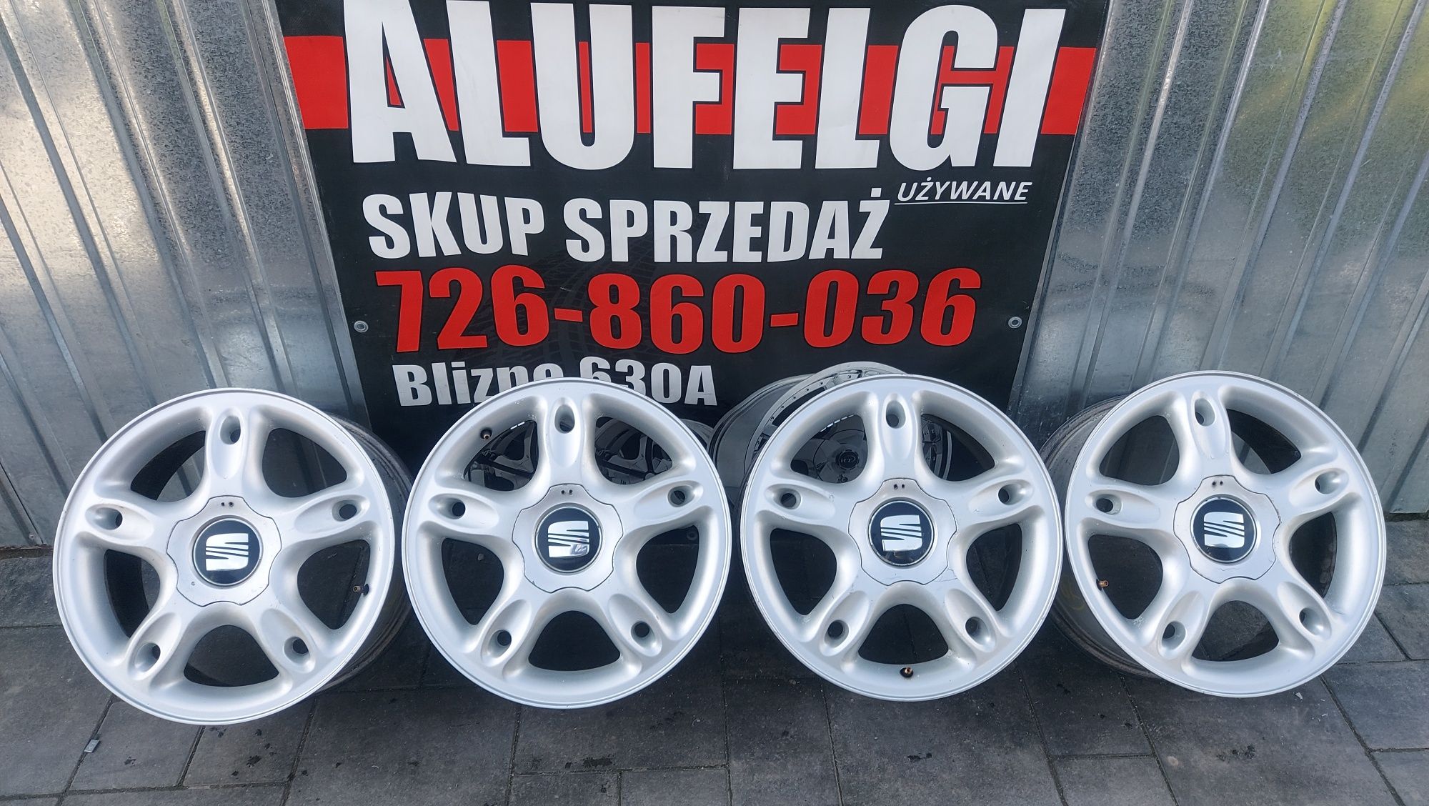 Alufelgi 16 cali 5x100 SEAT Leon Ibiza Toledo