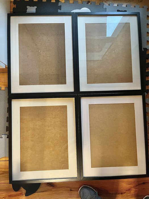 Ikea Ribba Rodalm ramka 50x40 drewniana