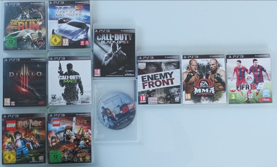 Sprzedam gry do PlayStation 3