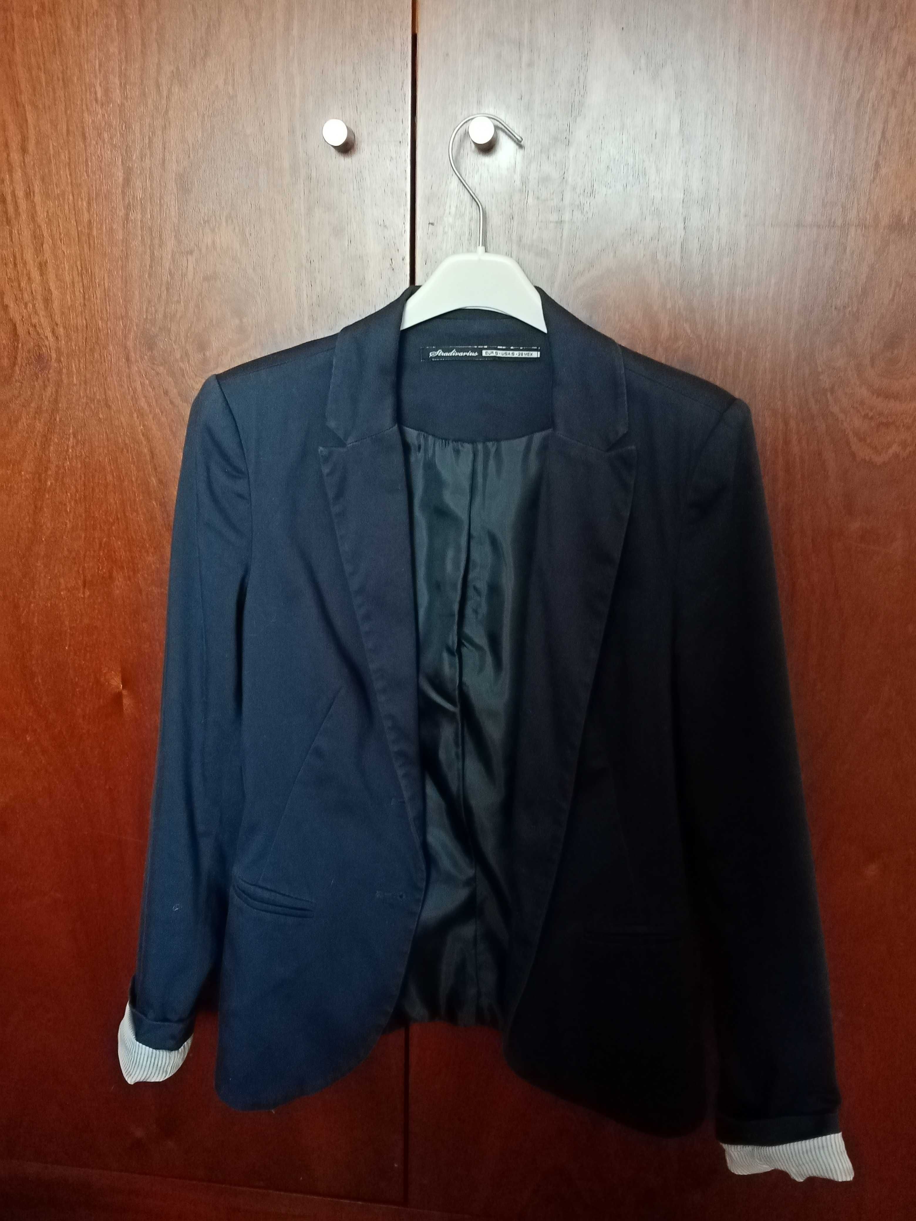 Blazer de senhora tamanho S azul marinho