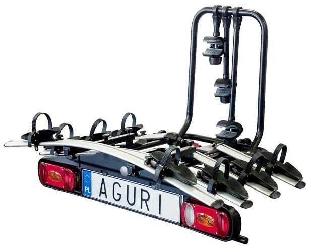 Platforma Aguri Active Bike 4 rowery, bagażnik