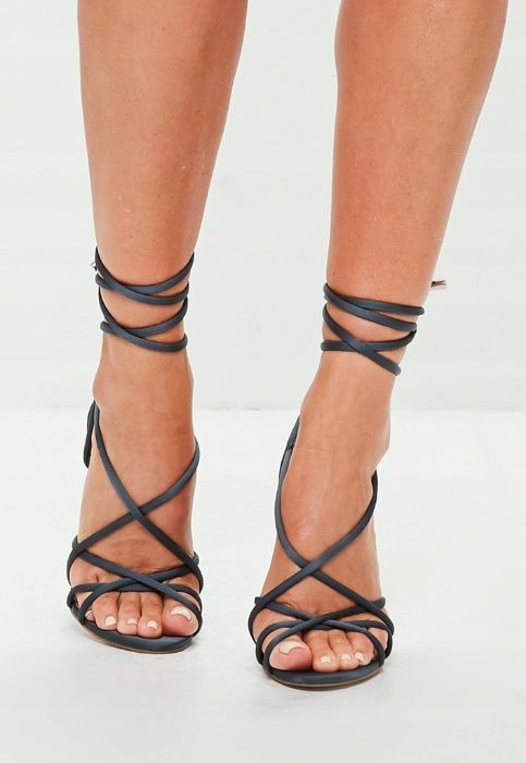 MISSGUIDED sandałki wiązane 41