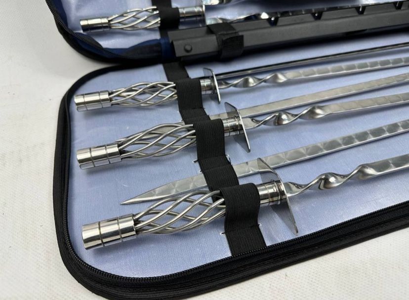 Подарунковий набір шампурів у чохлі