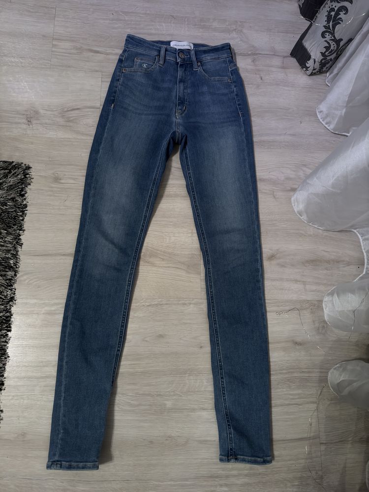 Джинси Calvin Klein Jeans жіночі висока посадка S XS