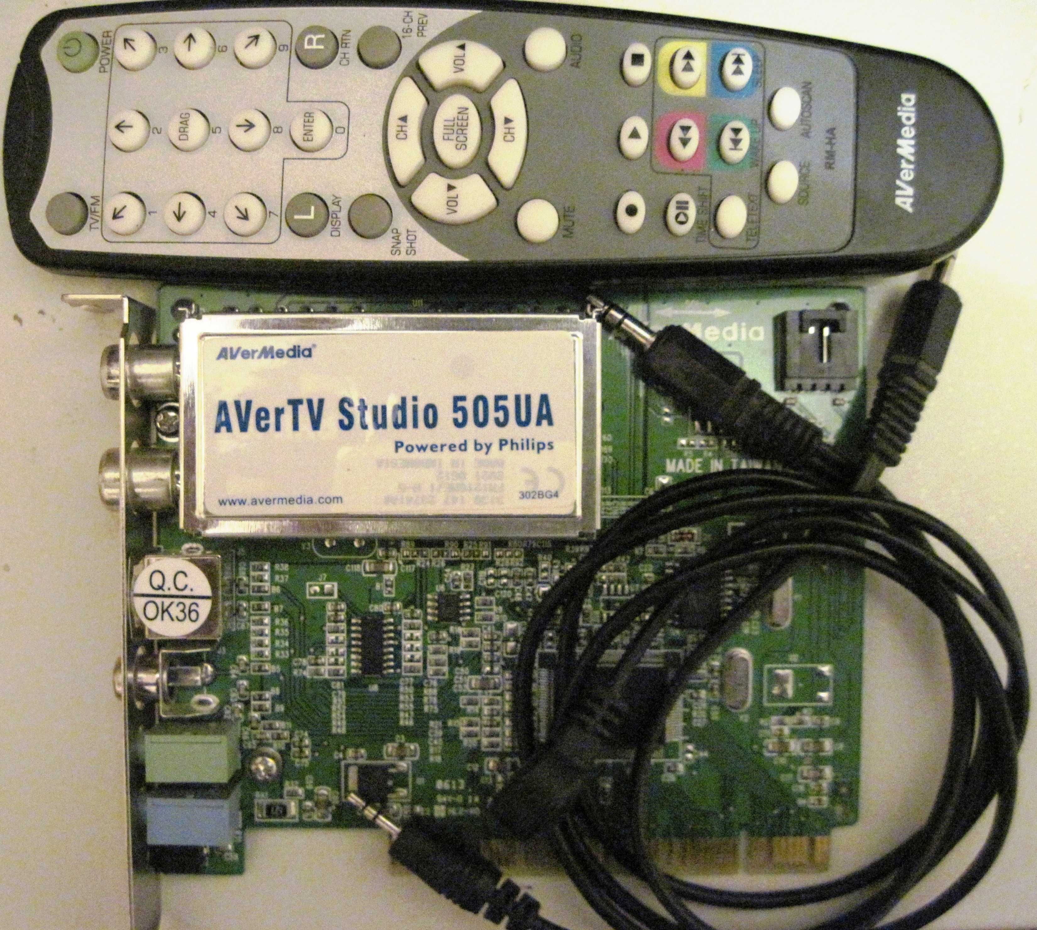 Тюнер TV-PC AverTV Studio 505UA+FM