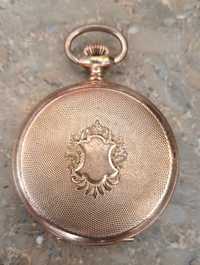 Relógio de bolso cilindro em plaque