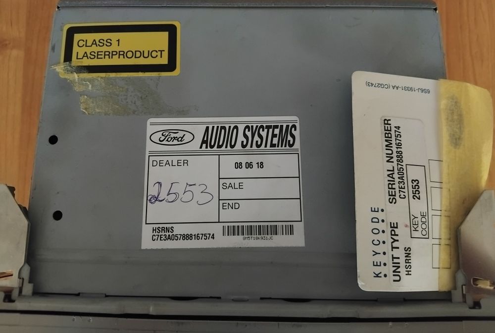 Radio dotykowe z nawigacją do ford kuga MK1.Sprawne w 100%