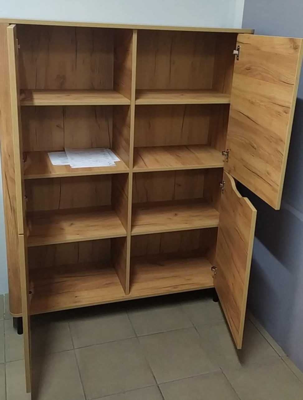 Nowa Komoda nowoczesna dąb craft złoty Santi 4d zmontowana  wyprzedaż