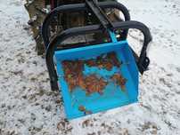 Skrzynia transportowa/łyżka z kiprem Kubota, yanmar, iseki