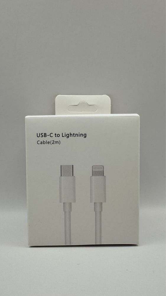 Zestaw Ladowarka 20W + Kabel Ligthning Usb -C 2 M