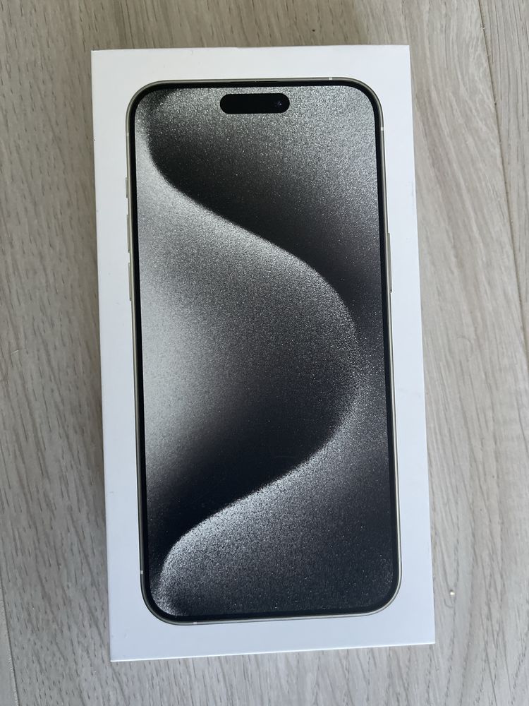 Nowy zaplombowany iPhone 15 Pro Max 256 GB Biały (Polska dystrybucja)