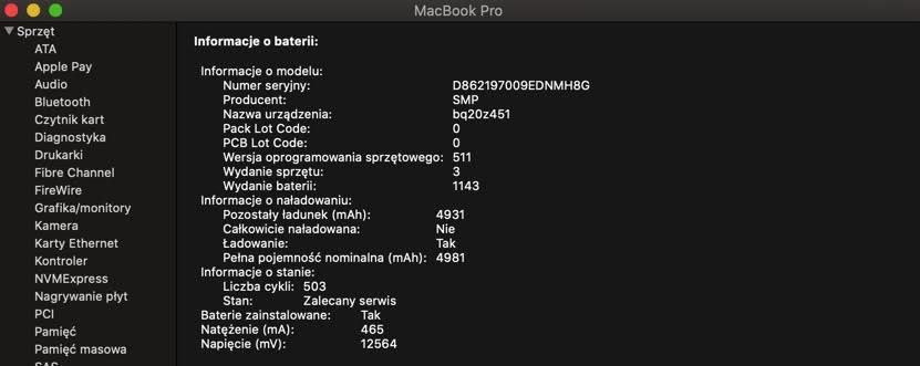 MacBook Pro Retina, A1398, mid 2012