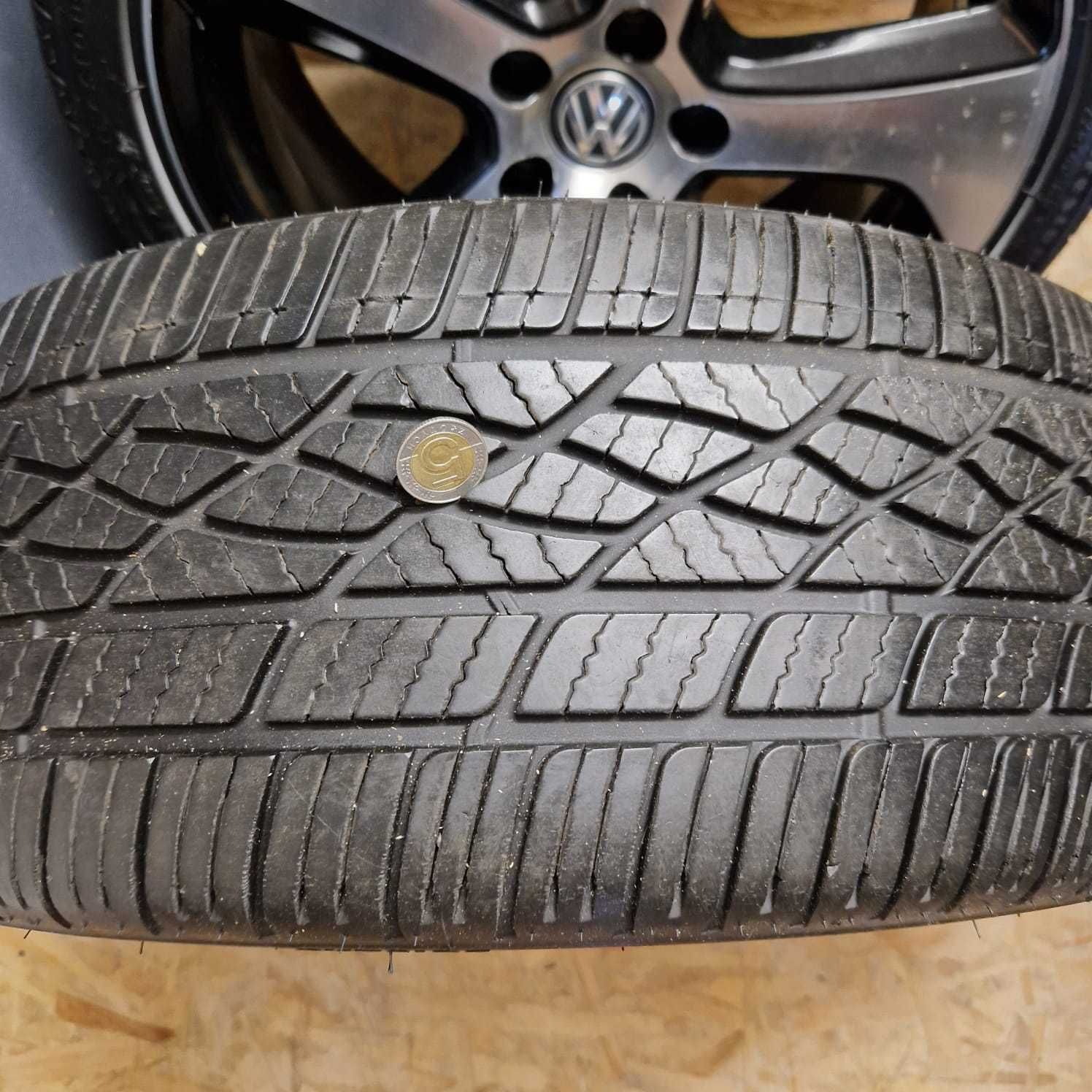 felgi oryginalne VW Serron + opony Firestone Firehawk ASV2 R18