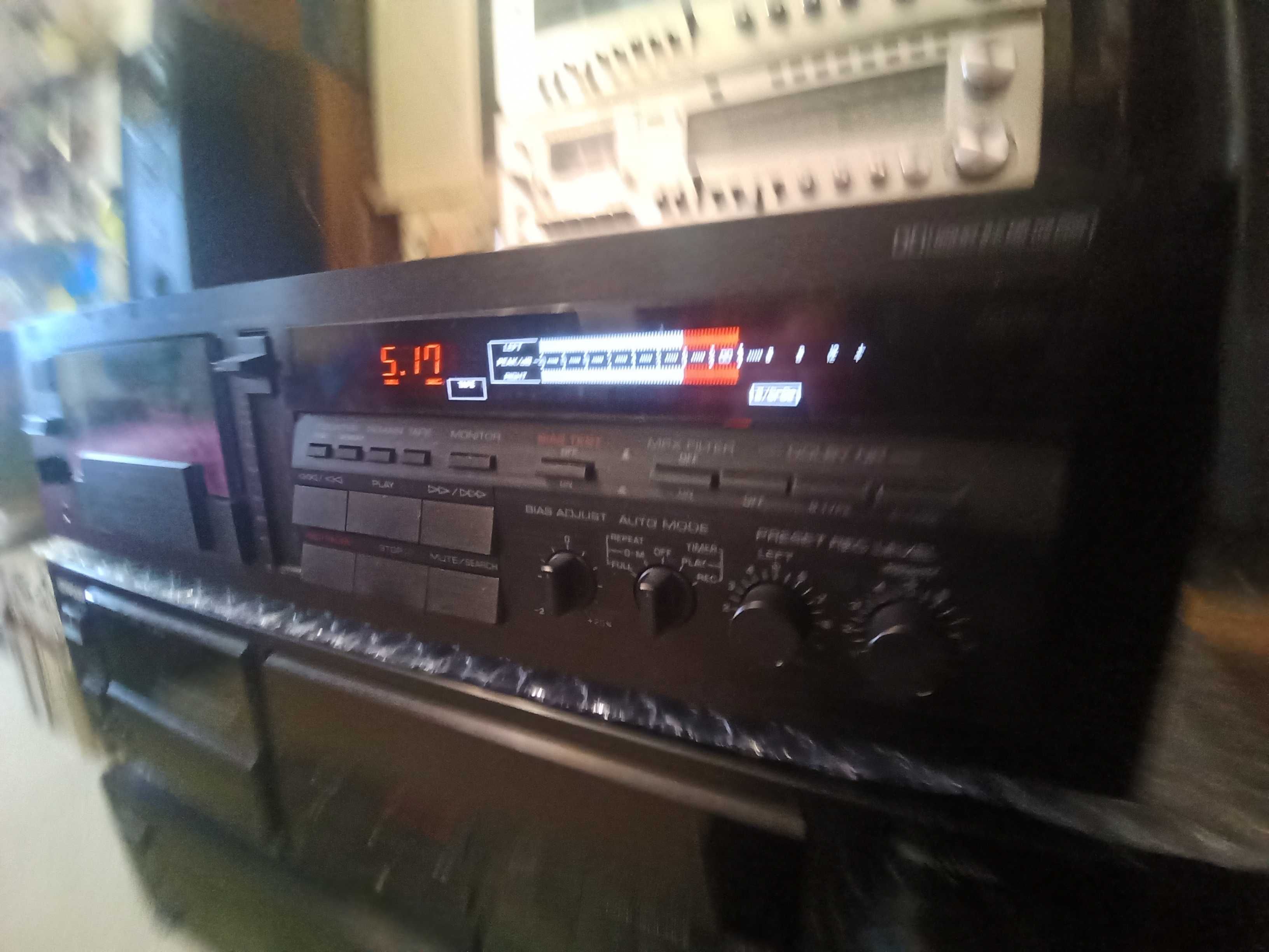 Yamaha KX-800 касетна дека 3-Head 3-Motor аморфна головка