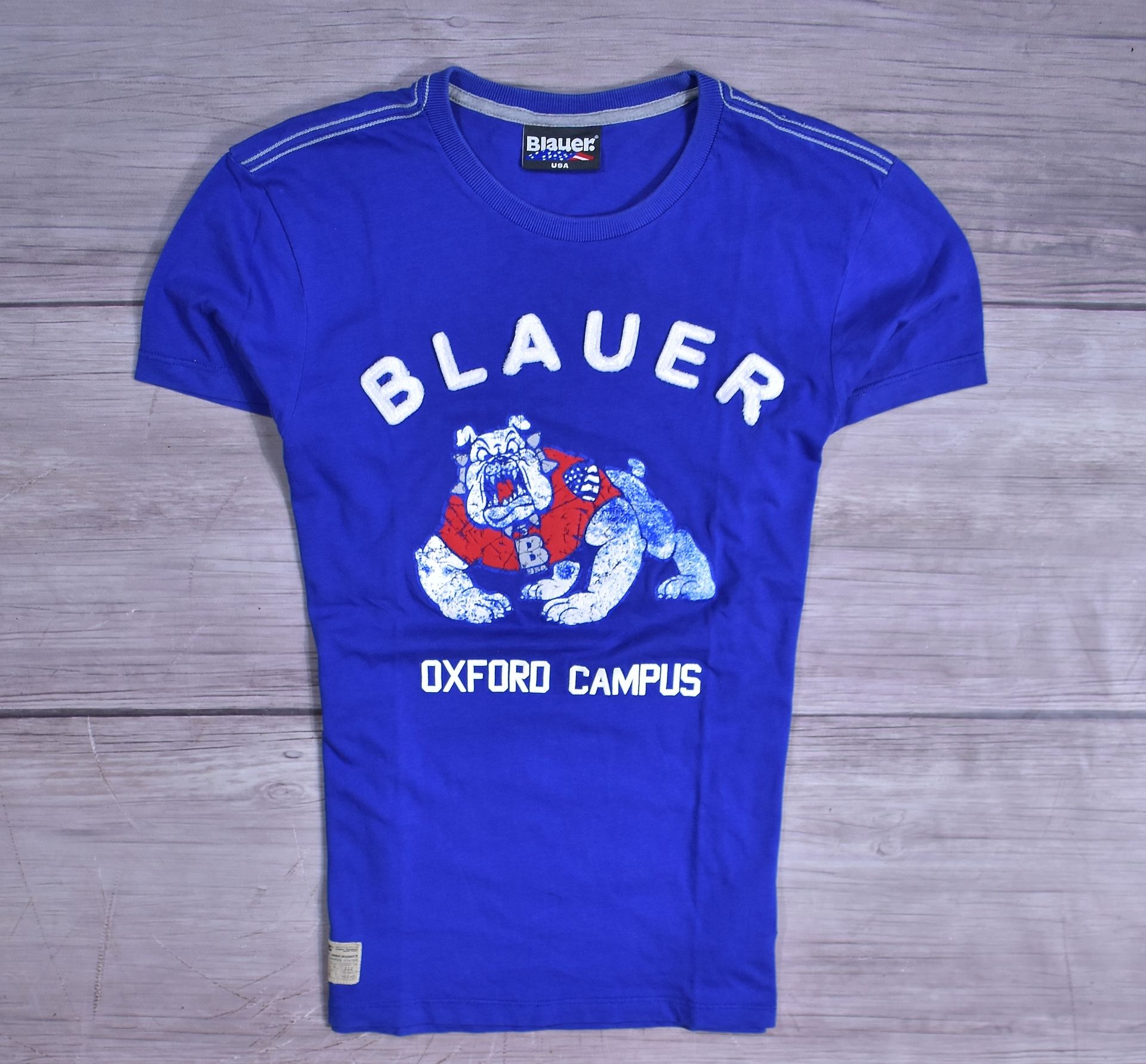 Blauer Męska Logowana Koszulka Premium / S