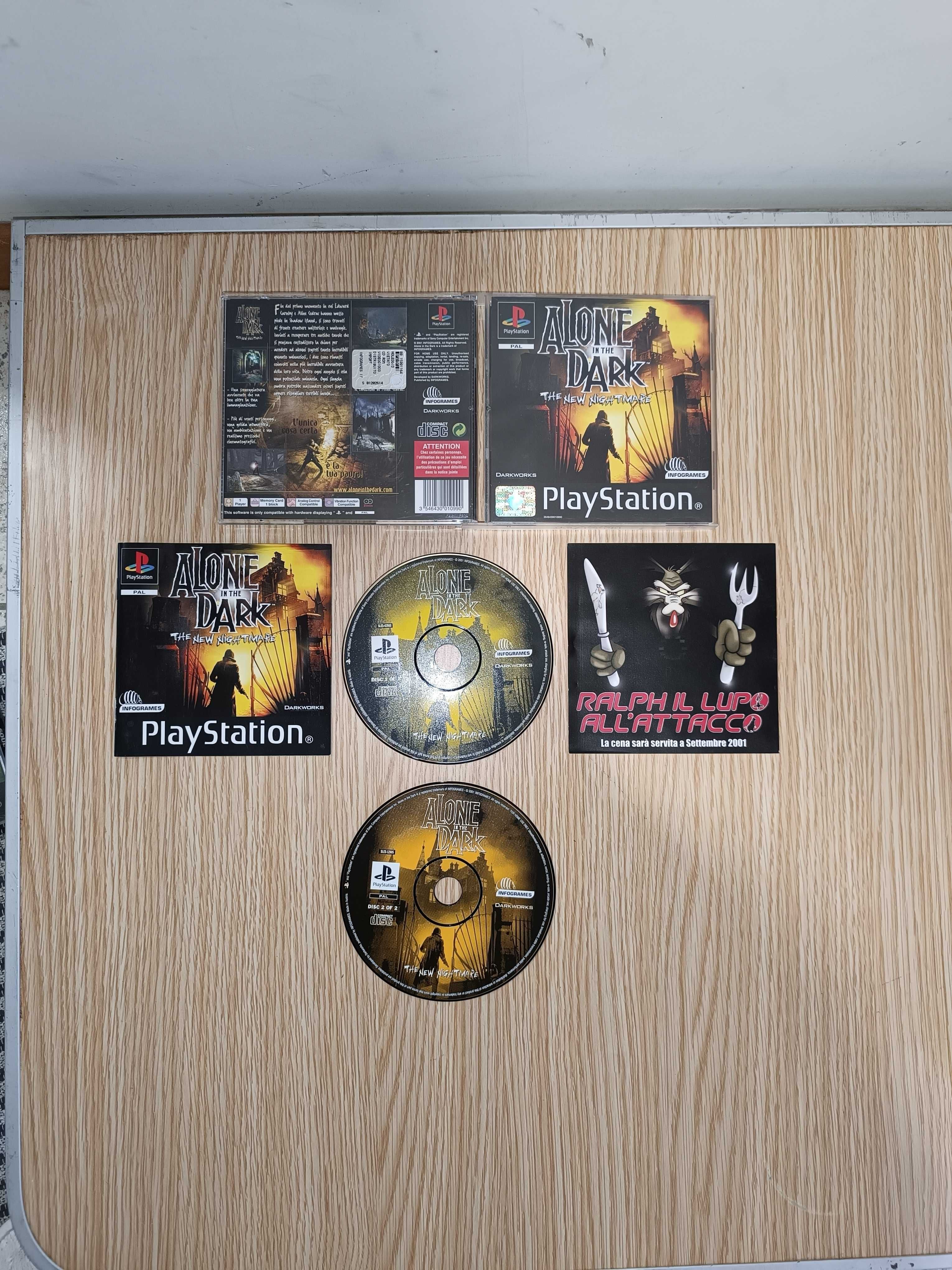 Alone in the Dark the New Nightmare Sony PlayStation 1 PS1