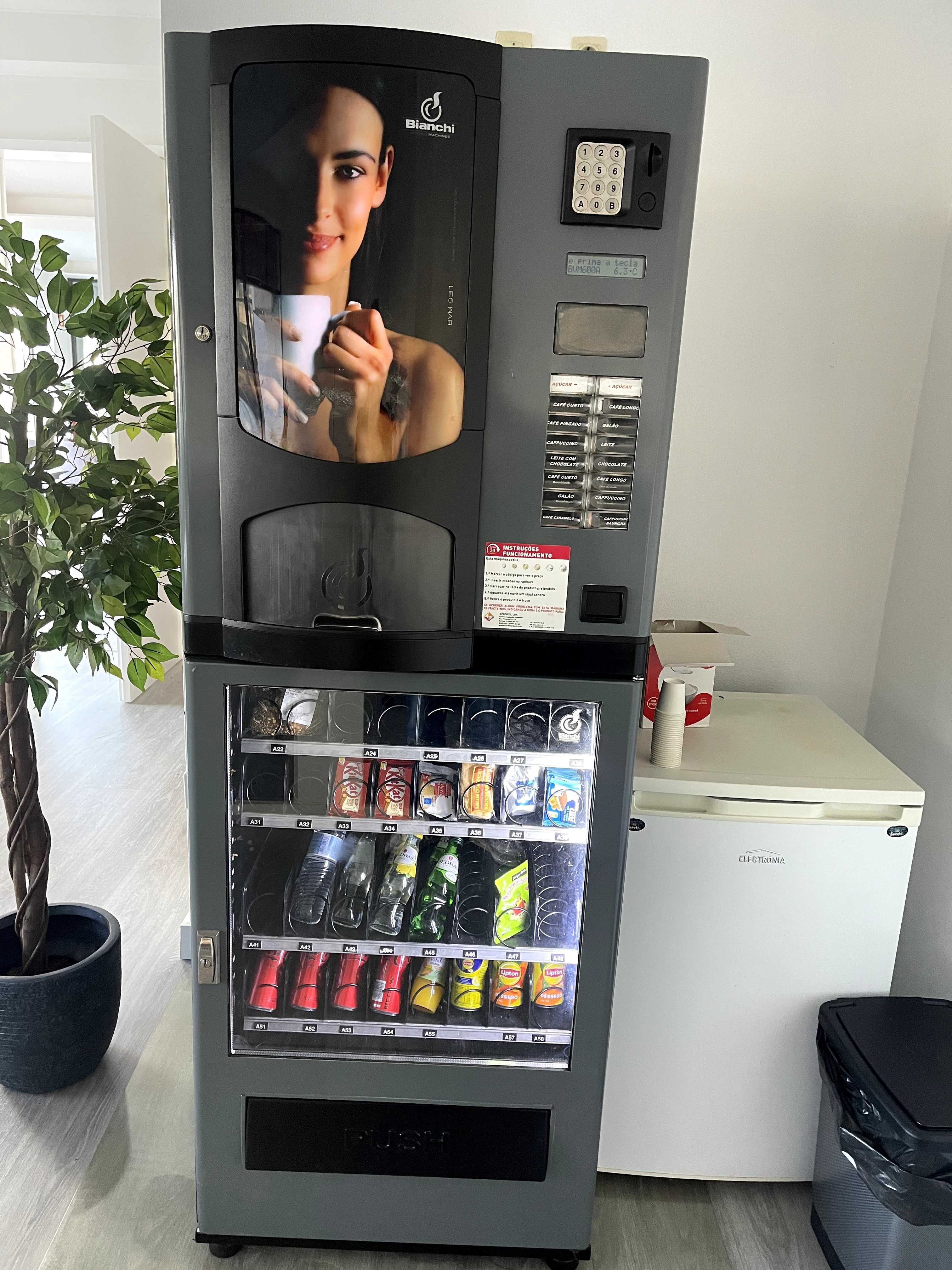 Negocio de Maquinas cafe/ bebidas e snacks  em empresas de Viseu