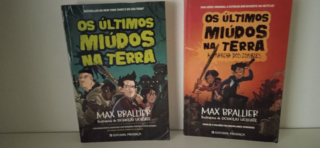 Livros "Os últimos miúdos na terra"