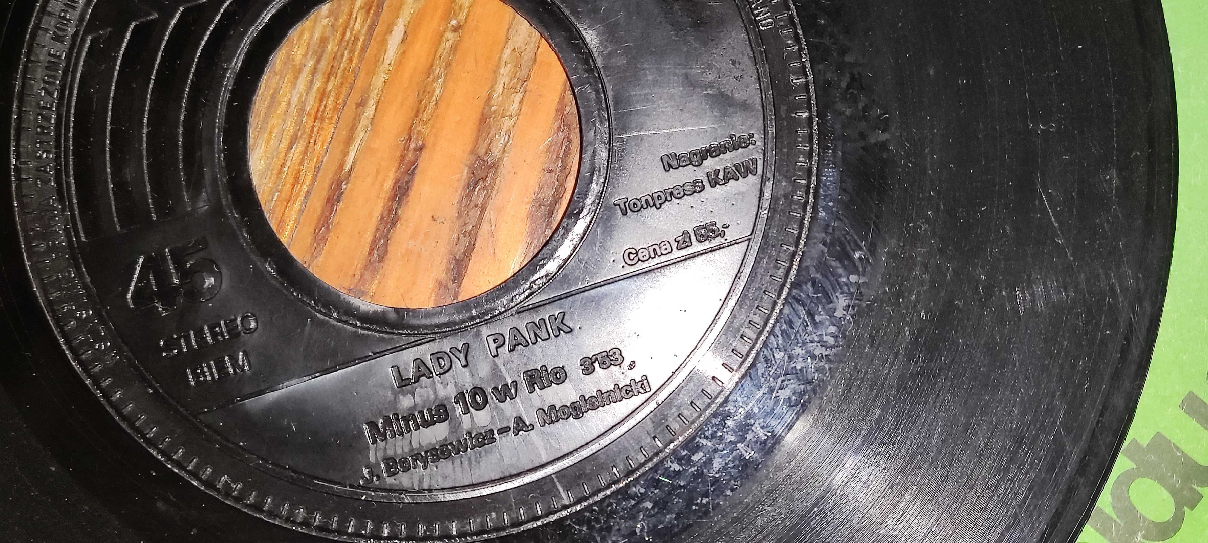 Unikat Lady Pank – Minus 10 W Rio / Mała Lady Punk 1982
