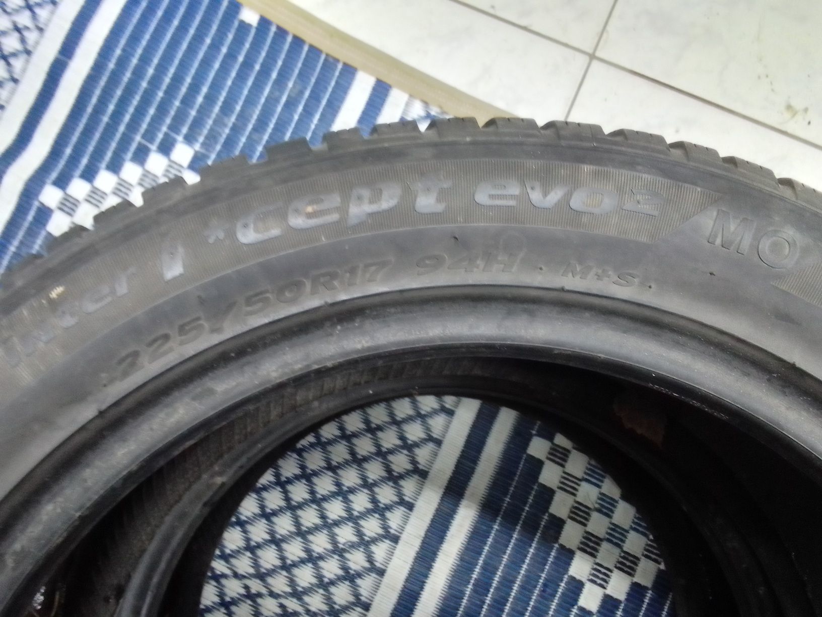 2 Opony zimowe 225/50r17 HANKOOK 2018r