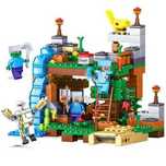 Конструктор Minecraft My World Водоспад для дітей, Lego Майнкрафт лего