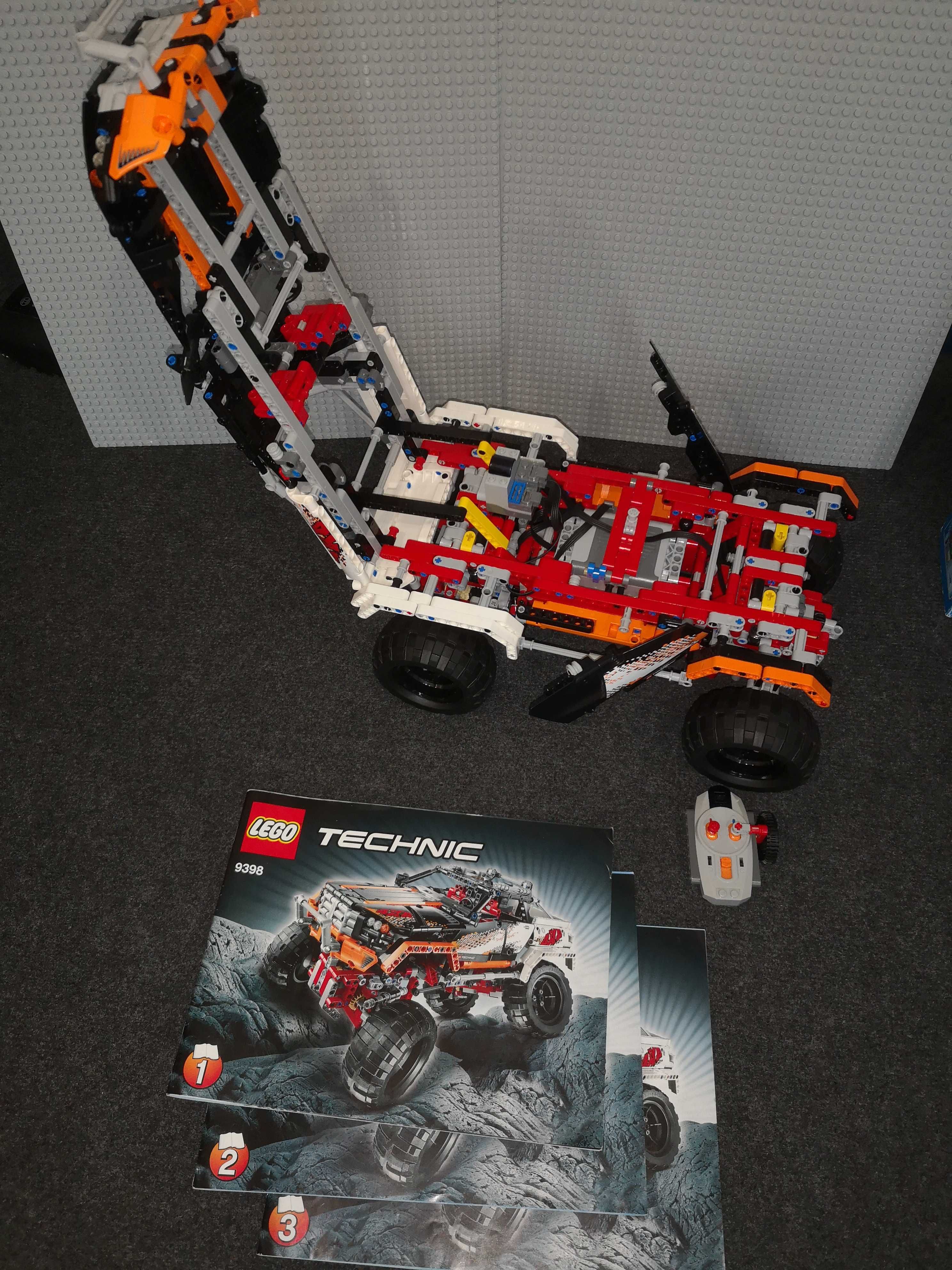 Klocki LEGO 9398 Wóz z napędem 4X4 kompletny z instrukcją