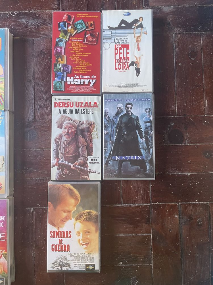 Cassetes VHS 90’s