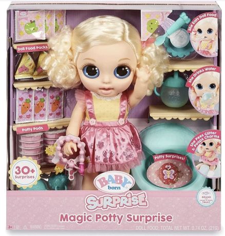 Baby born surprise magic potty. Большая кукла для девочки